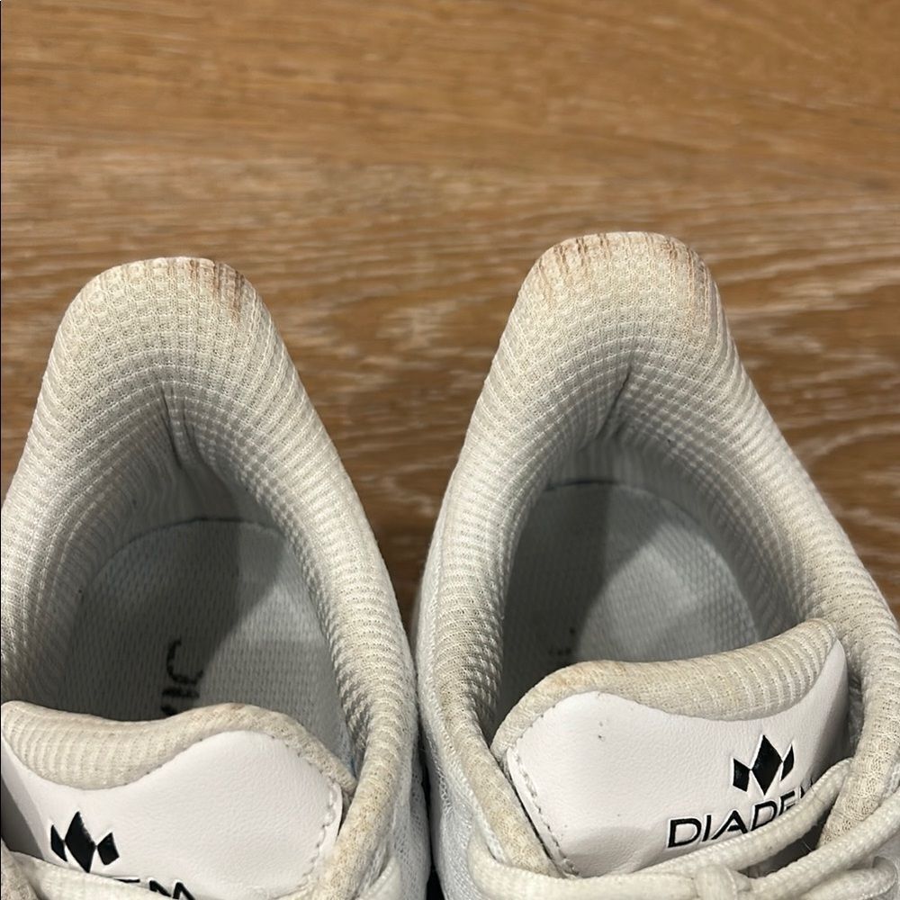 DIADEM COURT BURST White & Black Pickleball Sneakers, Size 7 - Picture 7 of 10